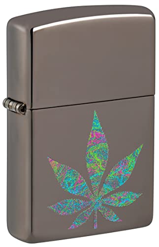 Zippo Lighter- Personalized Engrave for Leaf Designs Funky Leaf 48578