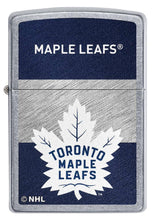 Load image into Gallery viewer, Zippo Lighter - Personalized Customize Message Engrave on Backside for Toronto Maple Leafs NHL Team 48055
