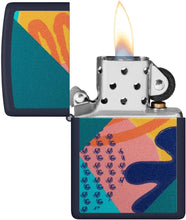 Load image into Gallery viewer, Zippo Lighter- Personalized Message for Geometric Patterns Funky Pattern 48417
