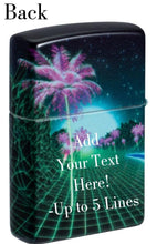 Load image into Gallery viewer, Zippo Lighter - Customized Message on Cyber Dino Glow in The Dark Pocket 46701
