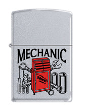 Load image into Gallery viewer, Zippo Lighter - Personalized Message Engraved on Backside for Tradesman Craftsman Maintenance Worker Specialist (Mechanic #Z283)
