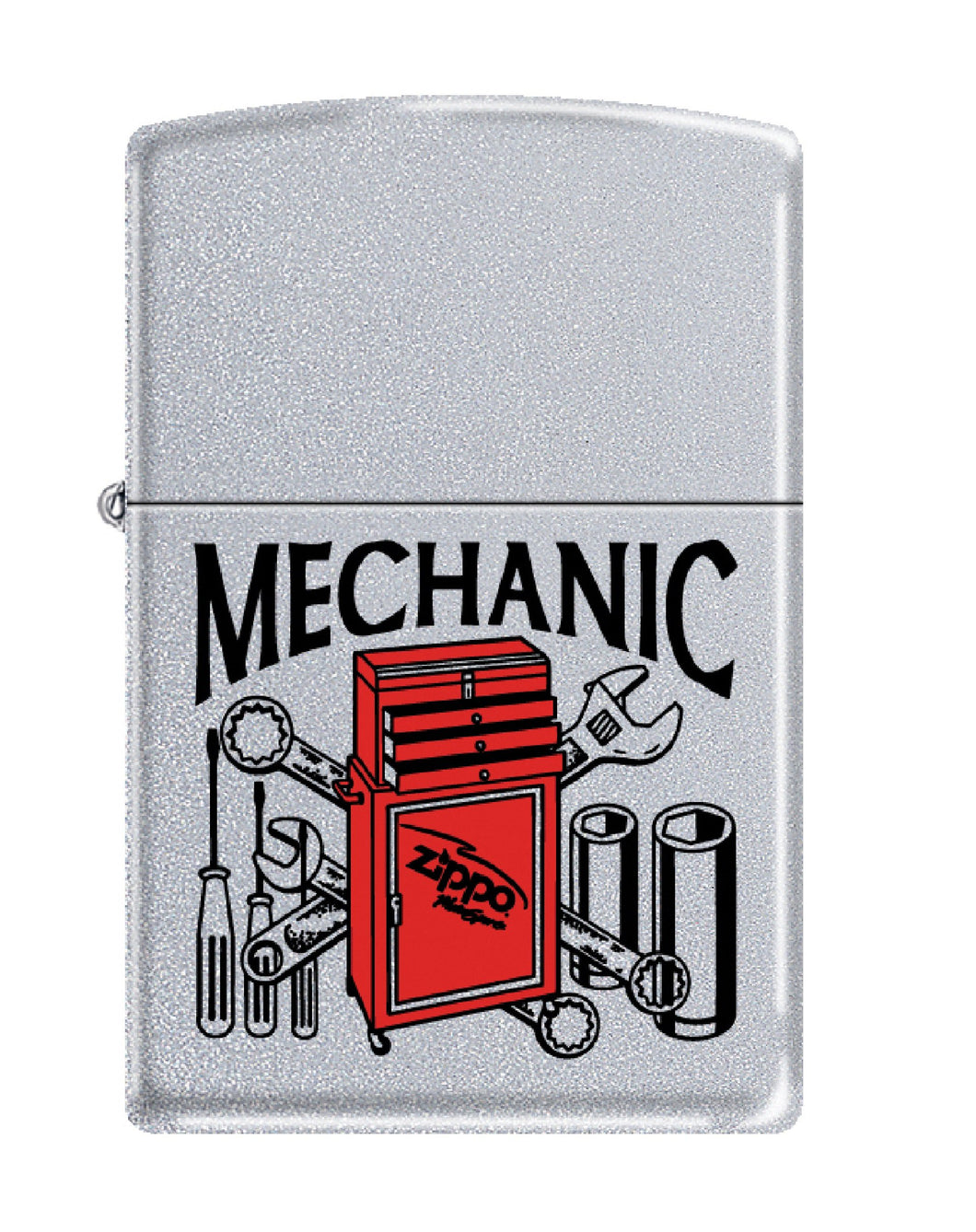 Zippo Lighter - Personalized Message Engraved on Backside for Tradesman Craftsman Maintenance Worker Specialist (Mechanic #Z283)