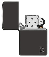 Load image into Gallery viewer, Zippo Lighter - Custom Engraved with Your Message for Lighter, Metal, Black, One Size 46402
