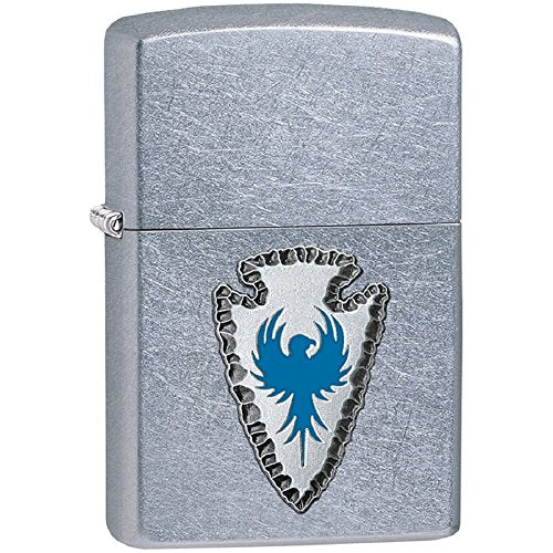 Zippo Lighter- Personalized Engrave Animals Outdoors Nature Blue Phoenix 29101