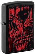 Load image into Gallery viewer, Zippo Lighter- Personalized Engrave for Skull Emblem Design Red Skull #49775
