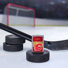 Load image into Gallery viewer, Zippo Lighter- Personalized Message Engrave for Calgary Flames NHL Team #48032

