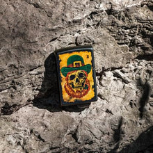 Load image into Gallery viewer, Zippo Lighter - Custom Engraved with Your Message for Lucky Map Design Black Matte Pocket Lighter 46244
