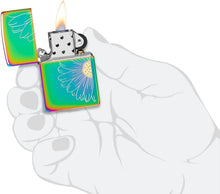 Load image into Gallery viewer, Zippo Lighter - Custom Message Engrave Engraved Daisy Flower Multi Color 48668

