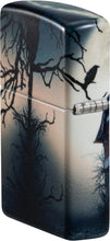 Load image into Gallery viewer, Zippo Lighter - Customized Message Haunted House - Glow-in-The-Dark Green 48922
