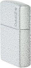 Load image into Gallery viewer, Zippo Lighter - Custom Message Engrave Glacier Color with Zippo Logo - 46020ZL
